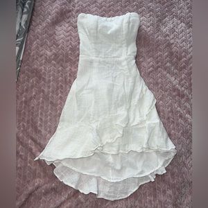 COPY - Selfie Leslie Ivory/White Strapless Dress